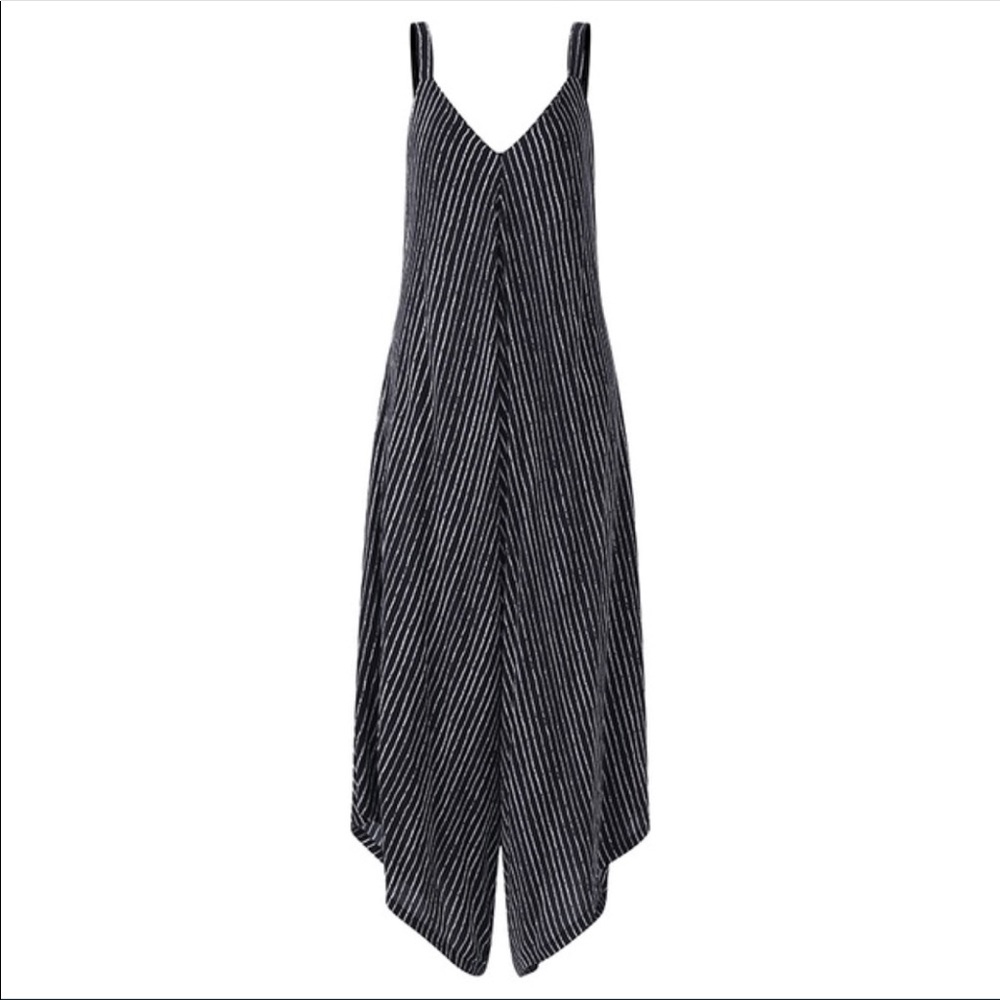 Capri Romper Jumpsuit Jumper Boho Hippie Festival - Picture 7 of 7